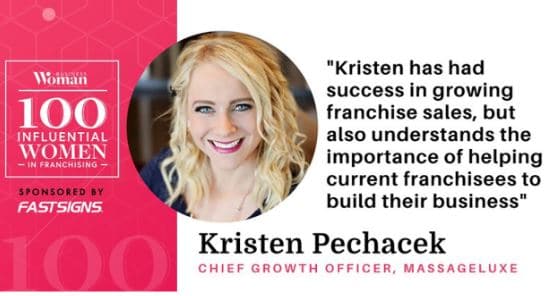 Chief Growth Officer is breaking the glass ceiling by being included on the What Franchise List