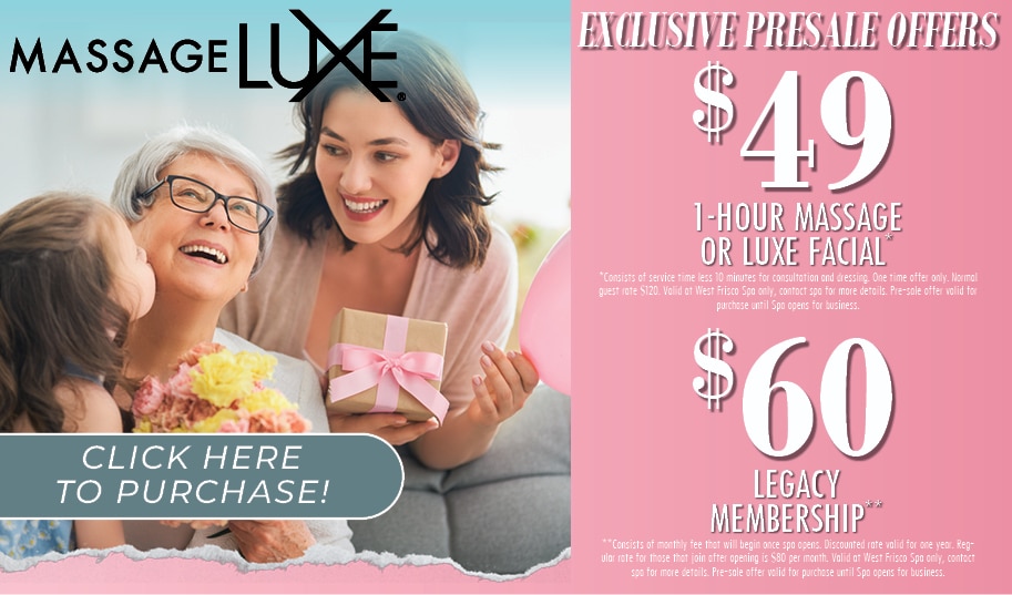 West Frisco, TX MassageLuXe