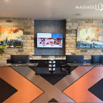 front desk at MassageLuXe spa